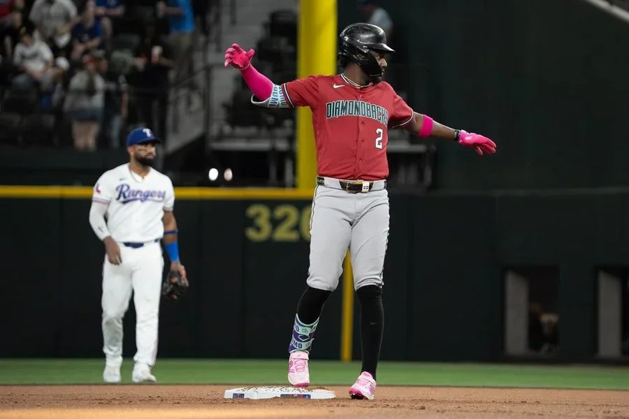 MLB: Arizona Diamondbacks at Texas Rangers