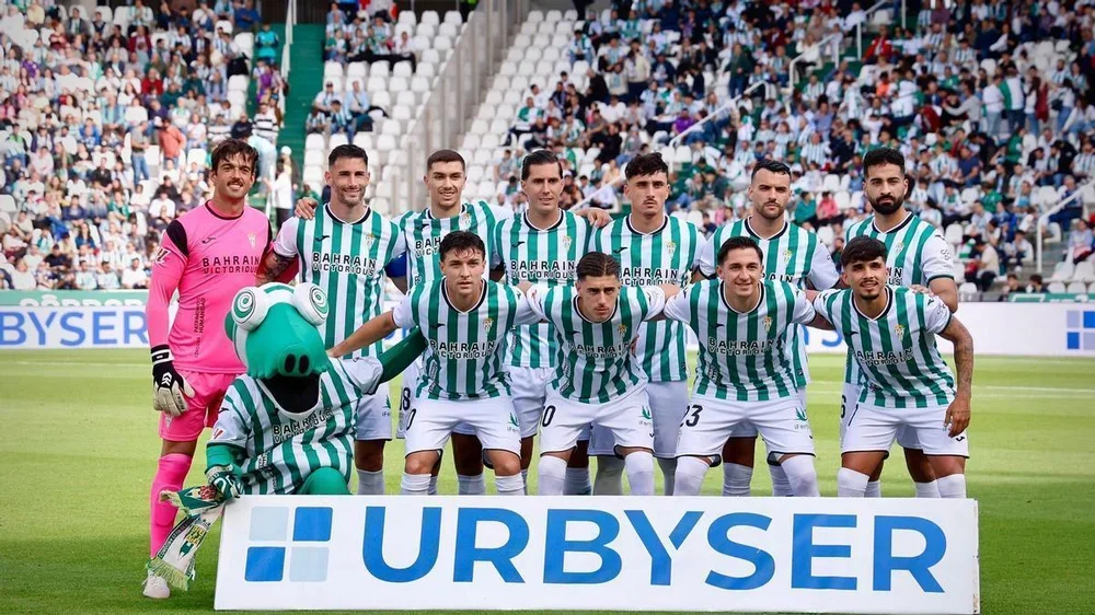 Once inicial del Córdoba CF ante el Granada en El Arcángel.