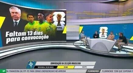 Comentaristas debatem a sua convocação ideal da seleção para a Copa do Mundo, com o Neymar